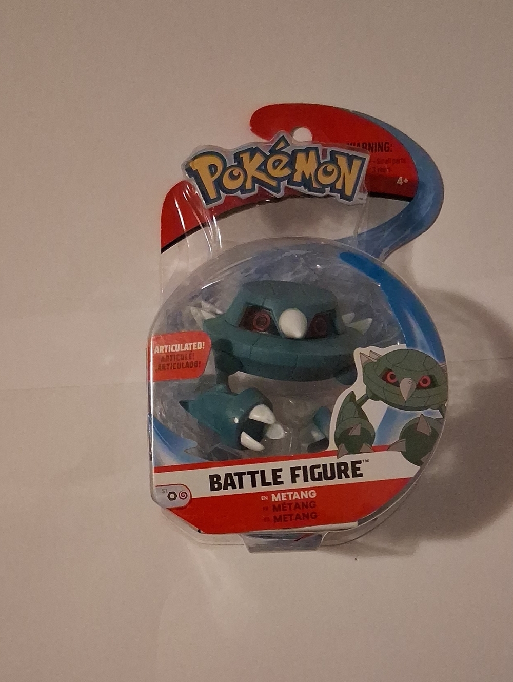 2018 Pokémon Metang Battle Figure - Teal and White